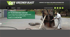Desktop Screenshot of greenerblast.com