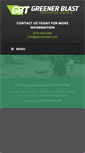 Mobile Screenshot of greenerblast.com